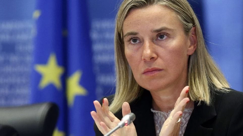 Μογκερίνι για Τουρκία: Υπάρχει δέσμευση όλων των υπουργών της ΕΕ για εμπάργκο στην εξαγωγή όπλων